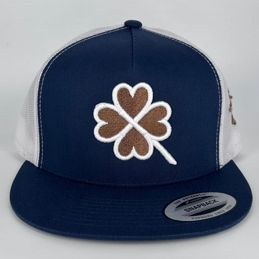 Blue - Brown Lucky Charm Hat