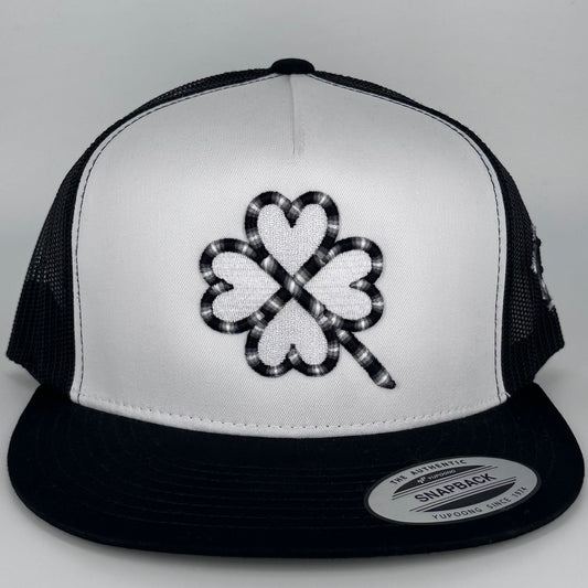 Black Twisted Lucky Charm Hat